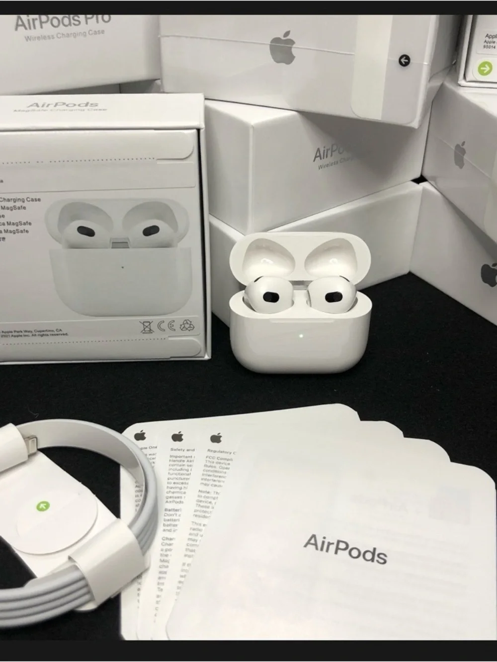 Apple AirPods Pro Wireless Earbuds in White with Charging Case
